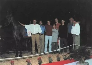 Cavalo Campolina - Jaguar JHR Campeão das Nacionais (Henrique Salvador, José Henrique, Renato Salvador, Rafael Salvador, Felipe Ligório e Arthur Biagioni)