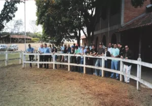 Cavalo Campolina - Confraternização de natal Haras JHR anos 1980