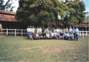 Cavalo Campolina - Confraternização de natal Haras JHR anos 1980