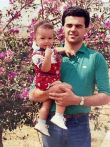Cavalo Campolina - Henrique Salvador e seu filho José Henrique na década de 1980