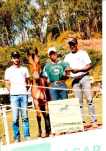 Cavalo Campolina - Galo Doido JHR, Victor, Breno e Alvair