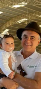 Cavalo Campolina - Henrique Salvador e sua neta Silvia