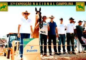 Cavalo Campolina - Henrique, José Henrique, Milton Passos e Alvair e Henrique Junior da JHR